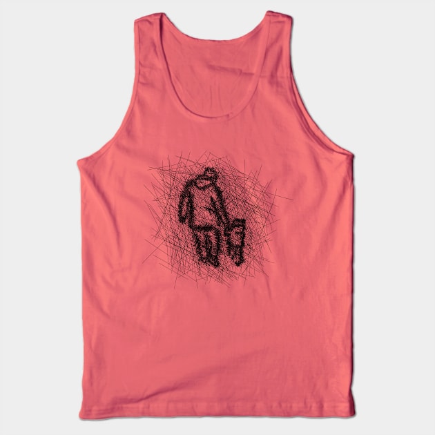 Father and son Tank Top by drew.art